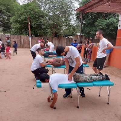 Equipo 2 ajustando