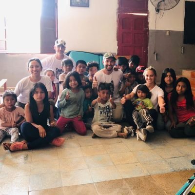 foto con niños Eve